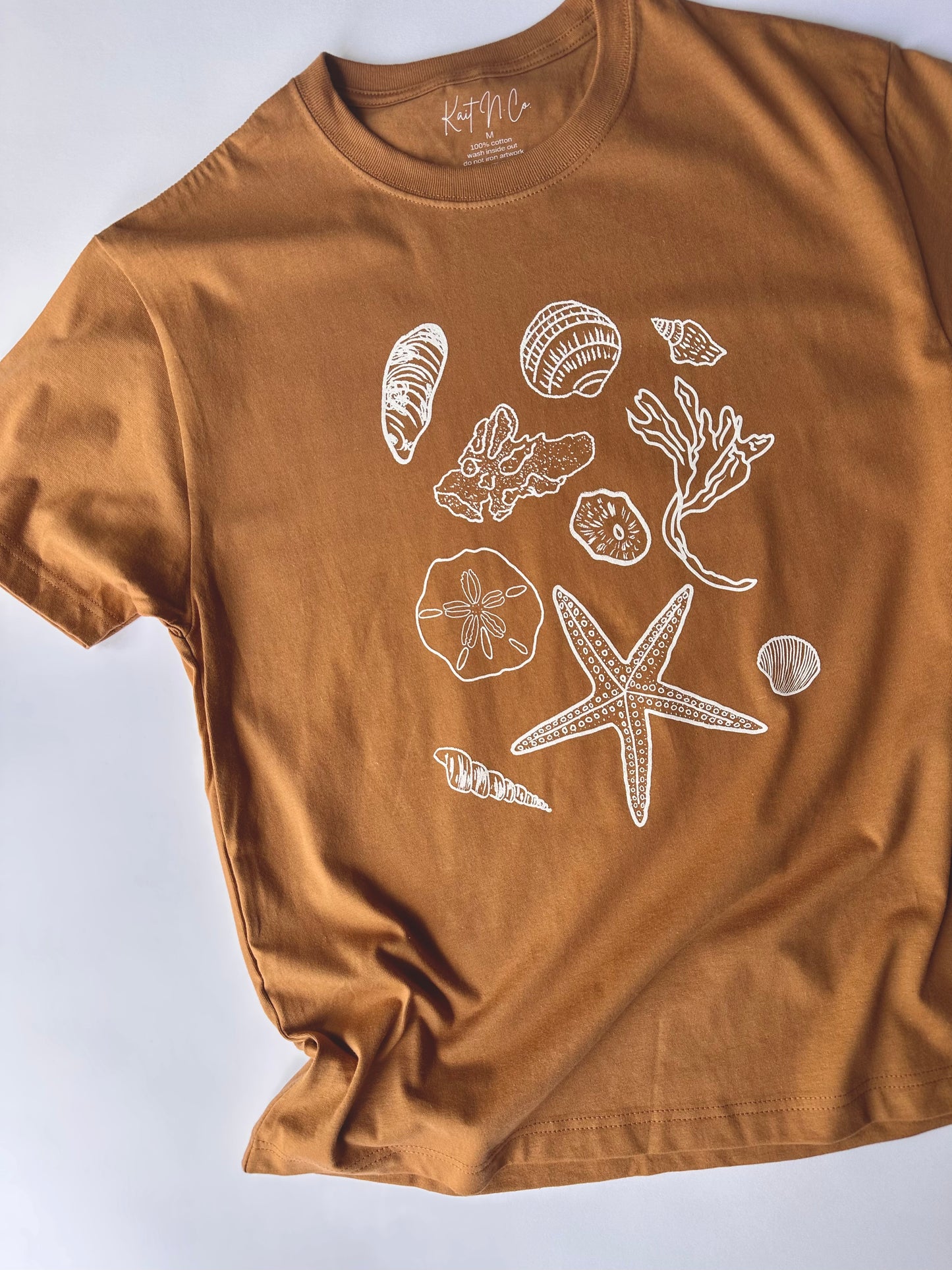 Ocean Finds on Toast Short Sleeve Tee