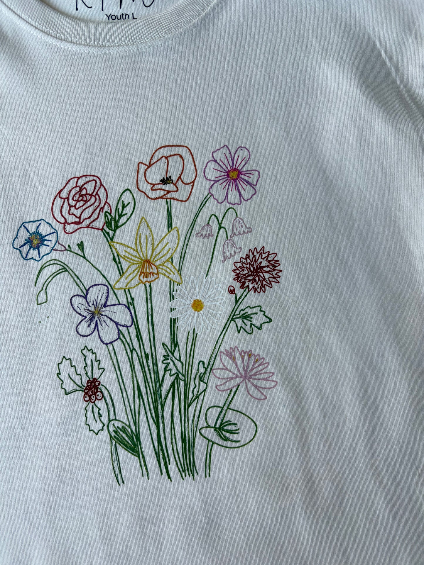 Grow Together on Youth Vintage White Short Sleeve Tee