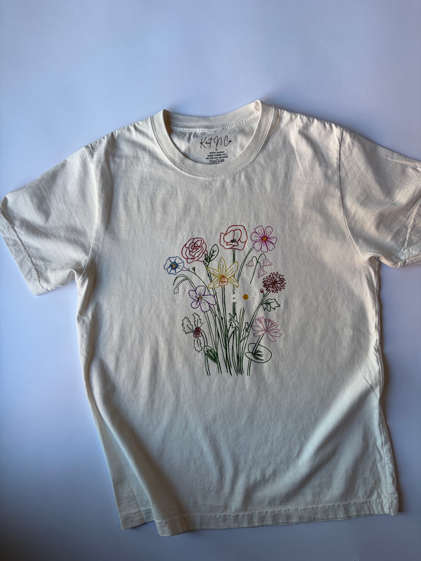 Grow Together on Adult Vintage White Short Sleeve Tee