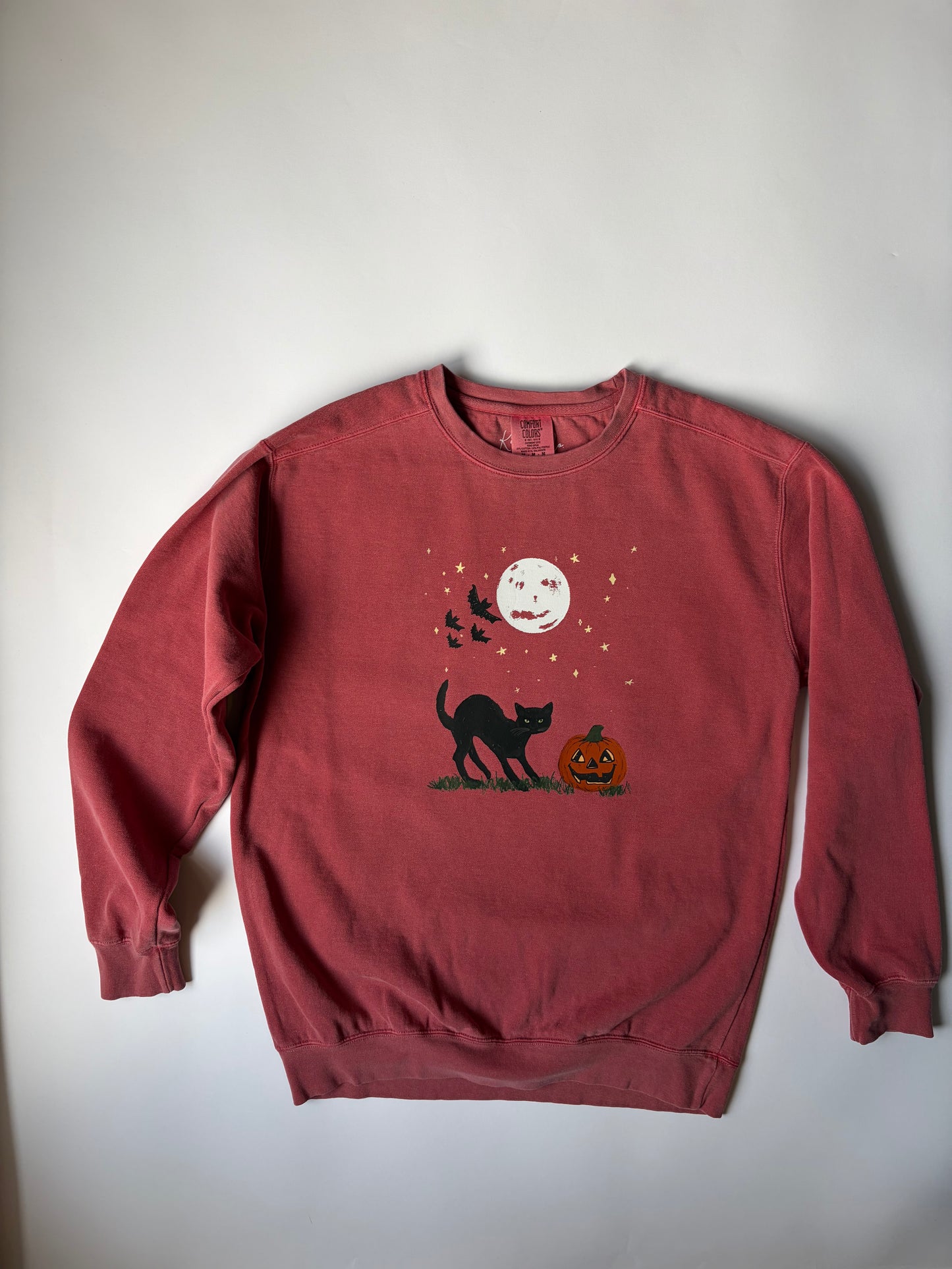 Autumn After Dark Adult Crimson Sweatshirt