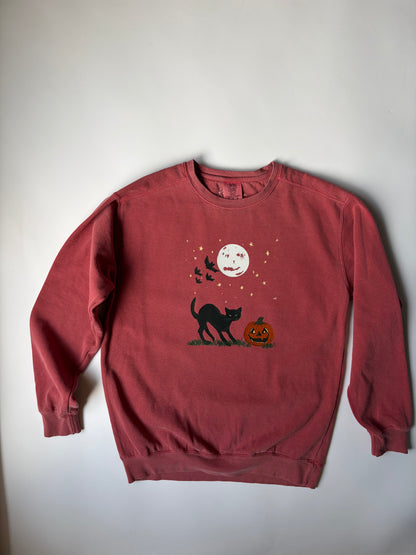 Autumn After Dark Adult Crimson Sweatshirt
