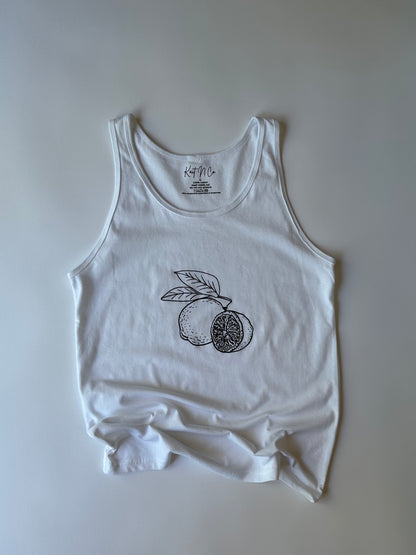 Lemon Tank on White