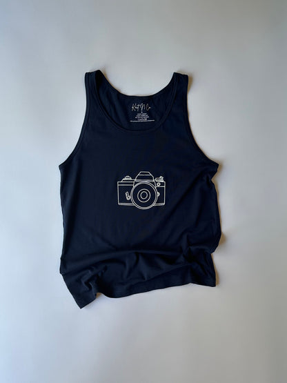 Nikon Camera Tank on Navy