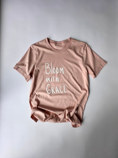 Bloom with Grace on Peachy Pink