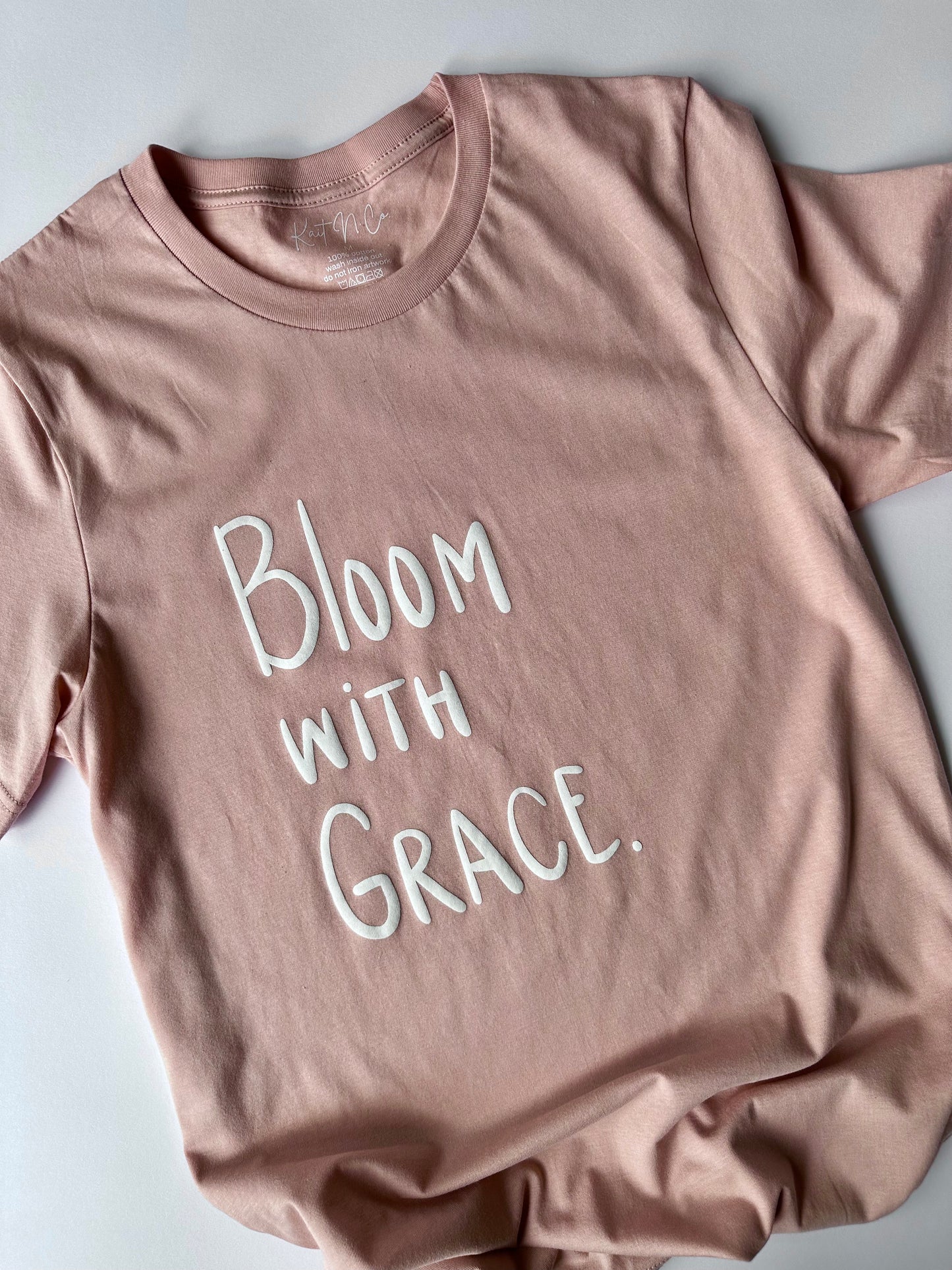 Bloom with Grace on Peachy Pink