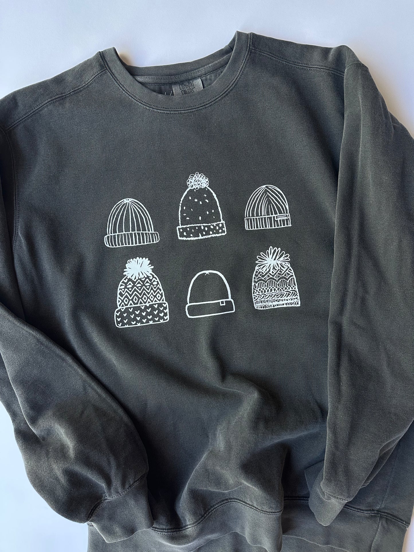 Beanies on Pepper Sweater